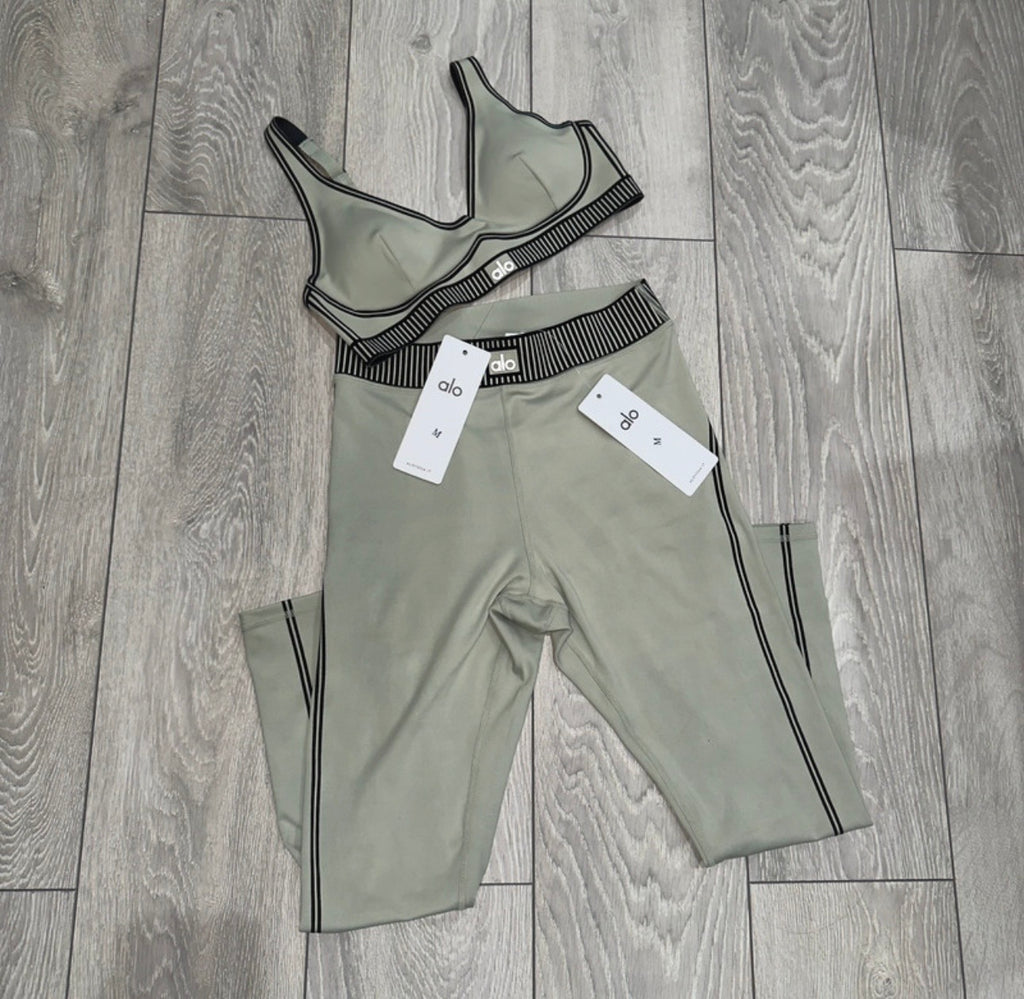 Sage Green “ALO” Set