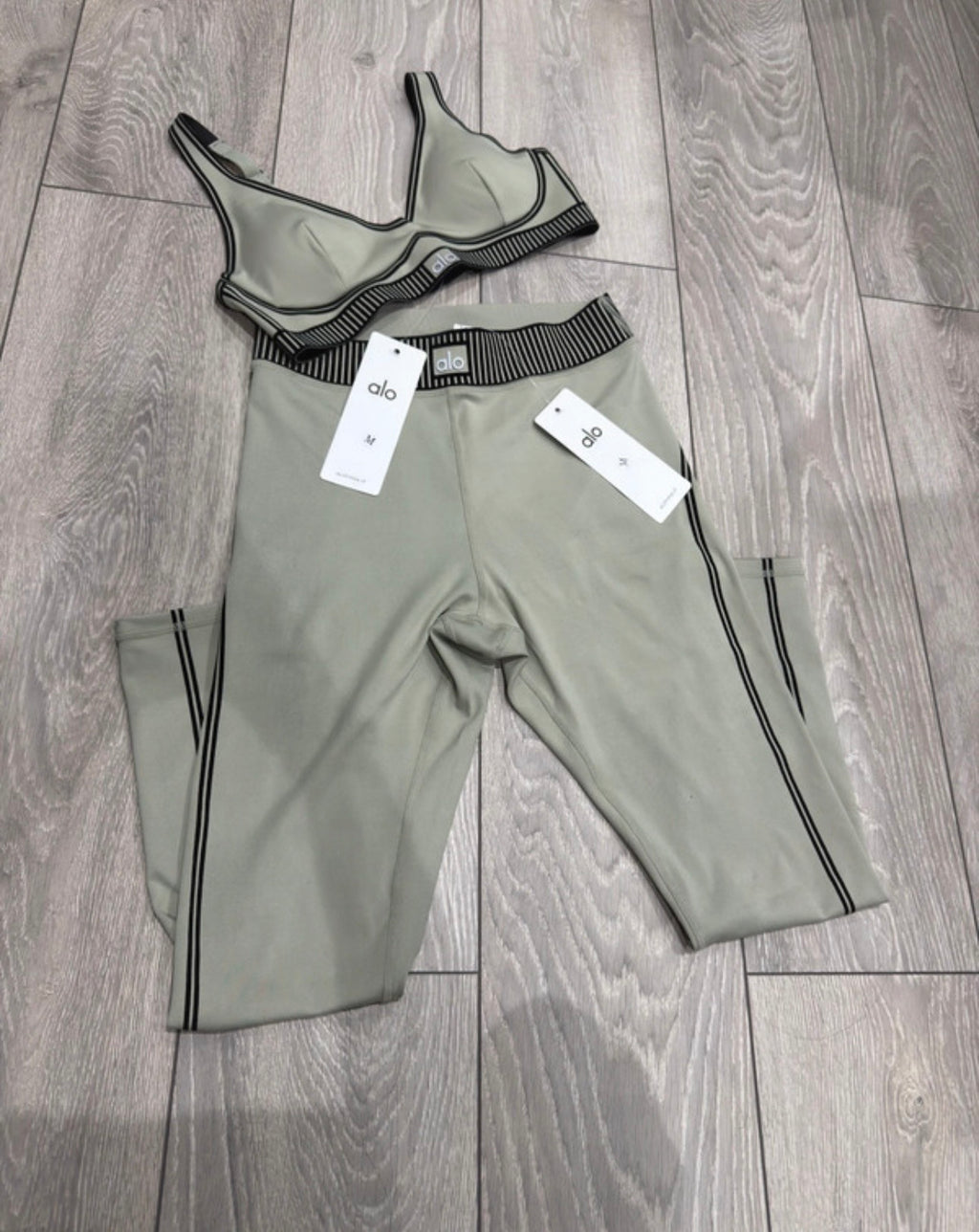 Sage Green “ALO” Set
