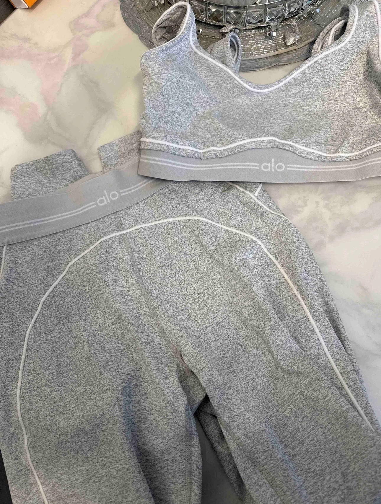 Grey “ALO” Set