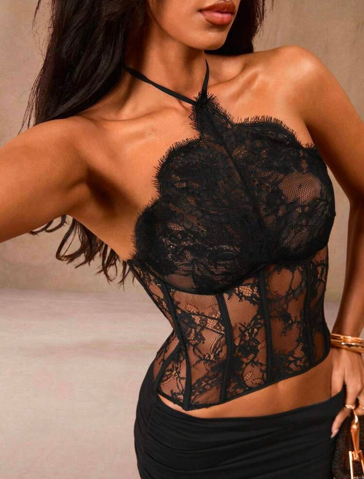 The Lace Edit “AMOUR” Corset