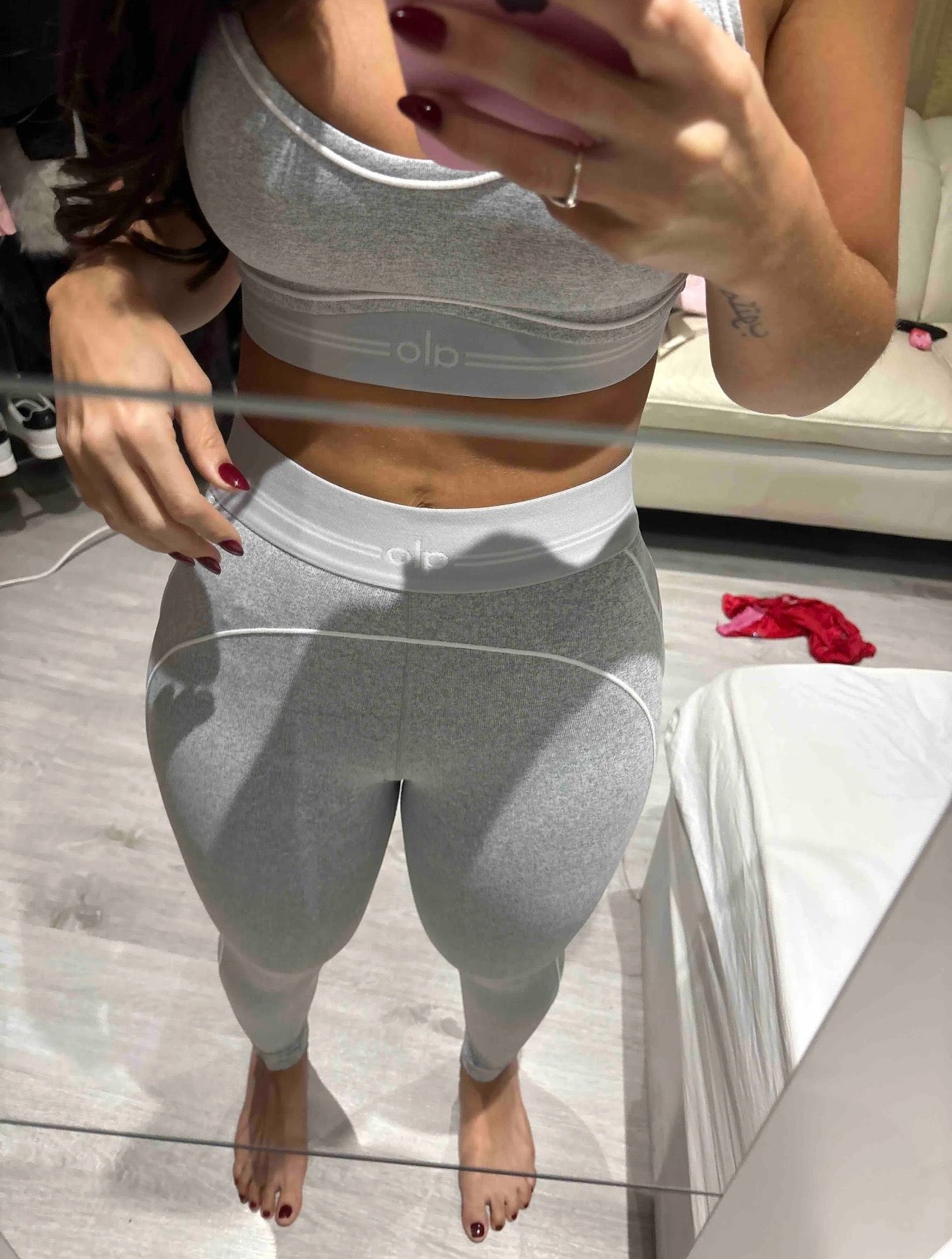 Grey “ALO” Set
