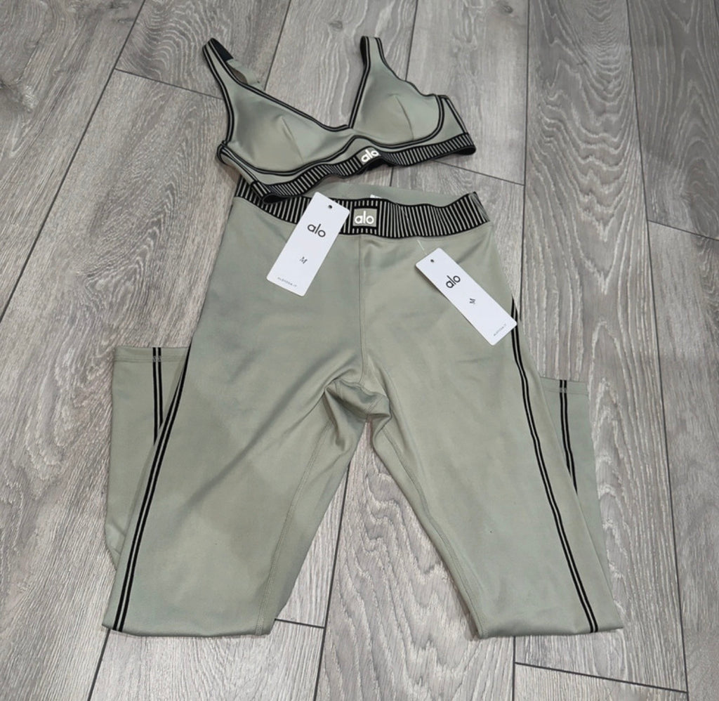 Sage Green “ALO” Set