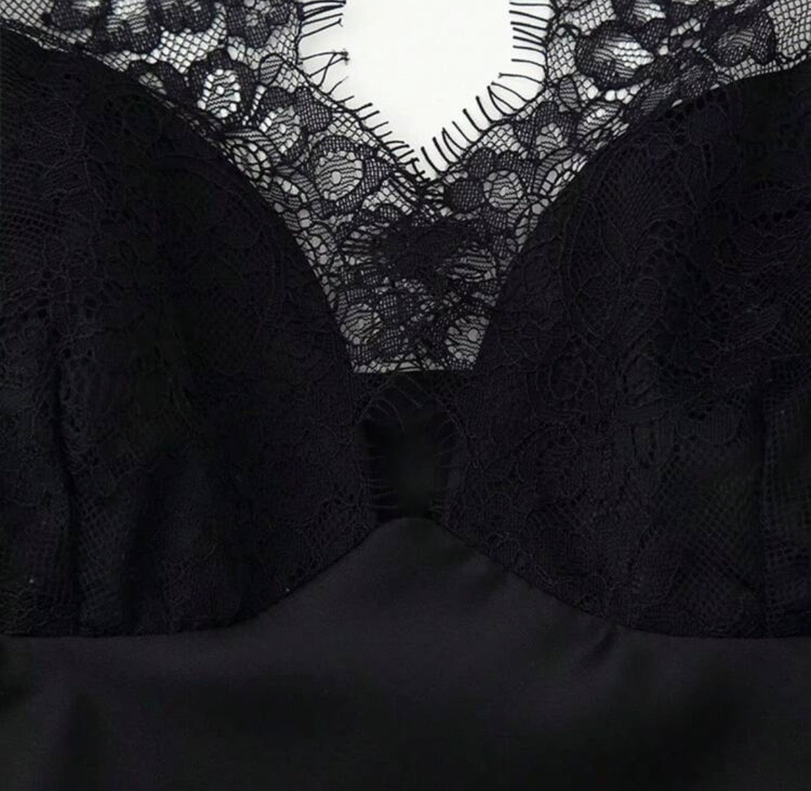 Noir Elegance Vest Top